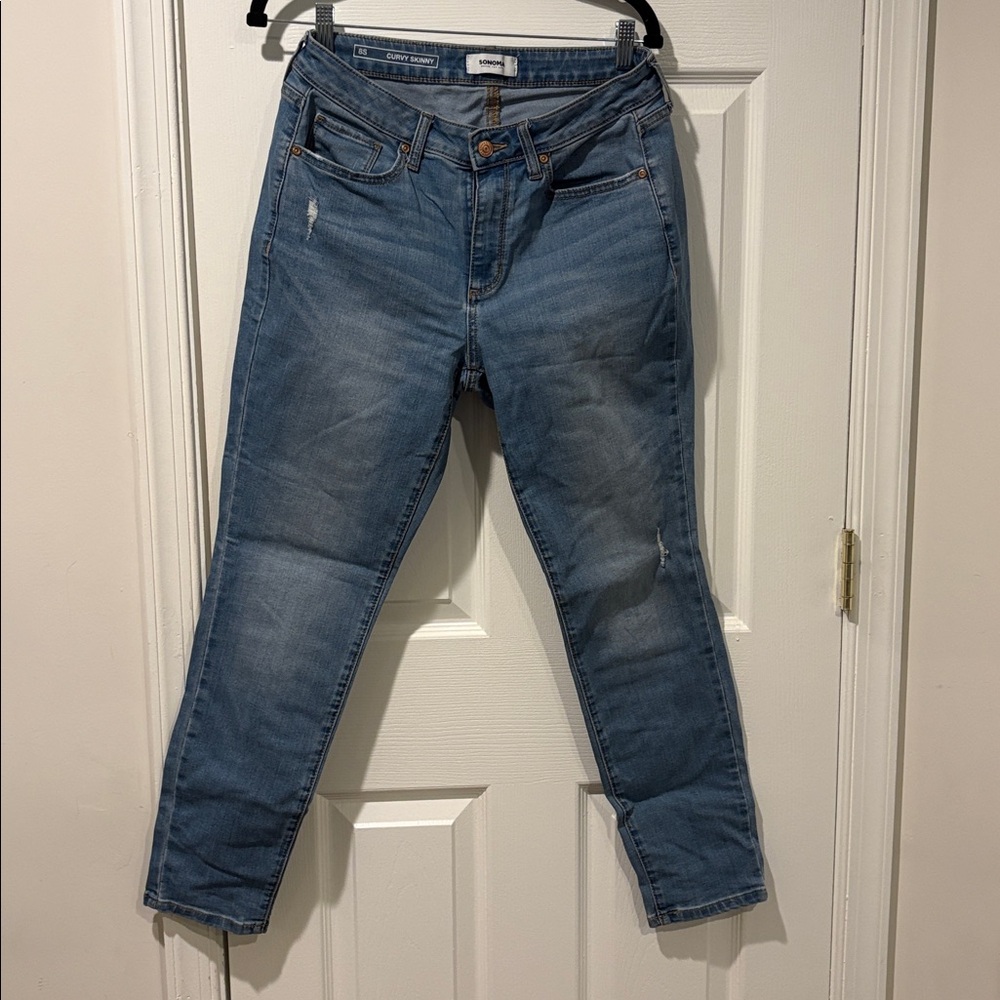Sonoma curvy skinny jeans